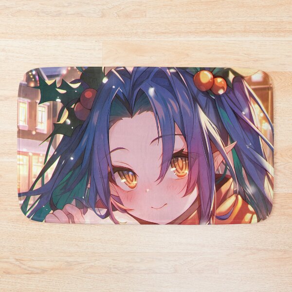 Item preview, Schwi Dola Christmas No Game No Life Anime Girl Snow Man Winter Holiday Soft Lights designed and sold by CarlosBender.