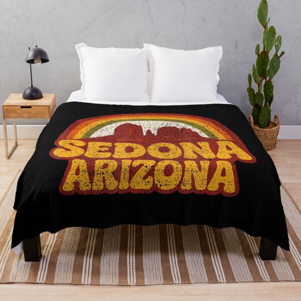 Item preview, Sedona Arizona Retro Vintage Souvenir Hiking Mountains designed and sold by RosaliaAmber.