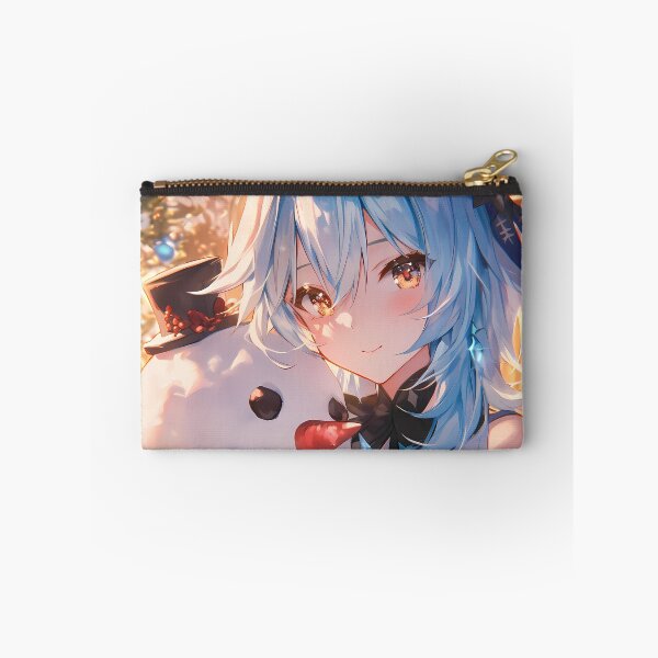 Item preview, Eula Genshin Impact Christmas Snow Man Winter Fantasy Festive Warm Atmosphere designed and sold by CarlosBender.