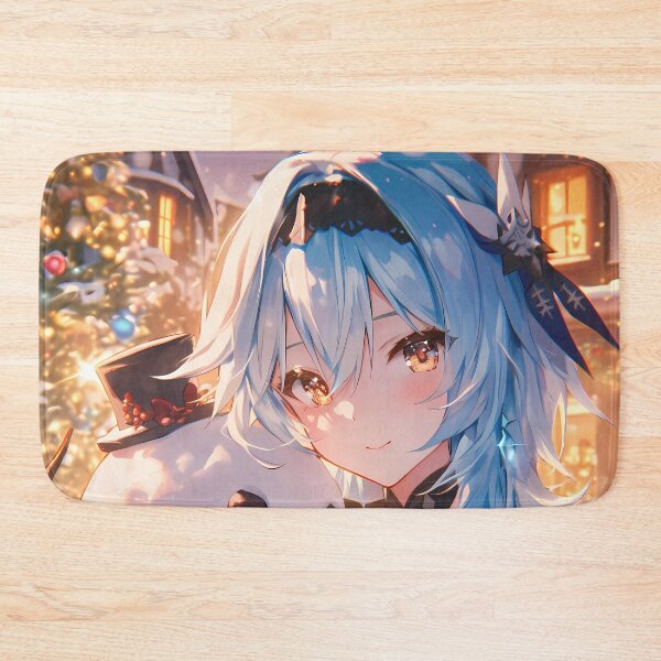 Artikelvorschau, Eula Genshin Impact Weihnachtsschneemann Winterfantasie Festliche warme Atmosphäre entworfen und verkauft von CarlosBender.