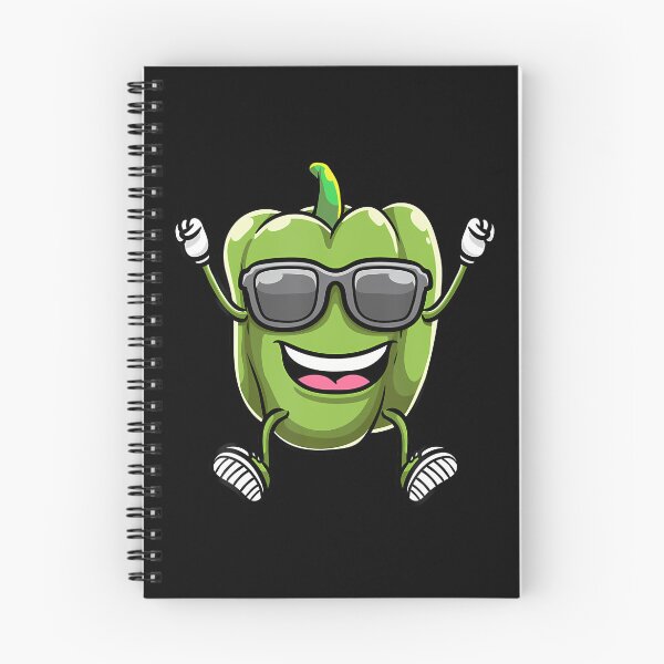 Item preview, Dancing Green Bell Pepper With Sunglasses Capsicum Vegetable designed and sold by MavisJoseph.