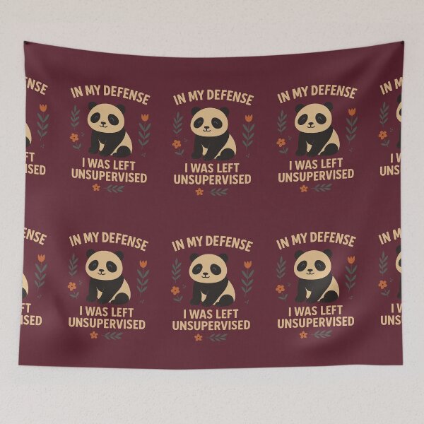 Item preview, In My Defense, I Was Left Unsupervised designed and sold by SarcasticSarah.