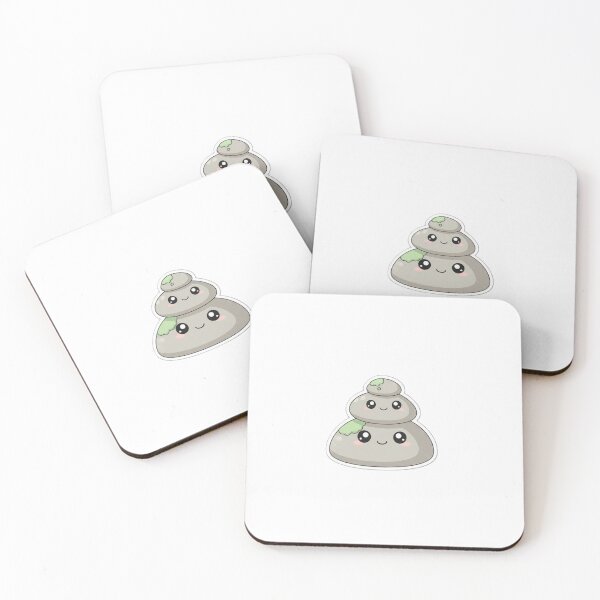 Item preview, Kawaii Stone Stack – Cute Zen Rock Stack designed and sold by Serge-Design.