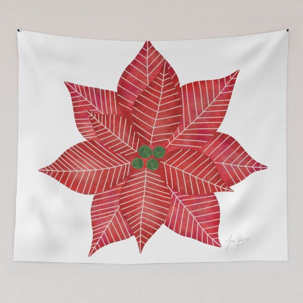 Item preview, Poinsettia flower designed and sold by Ana Gorozpe.
