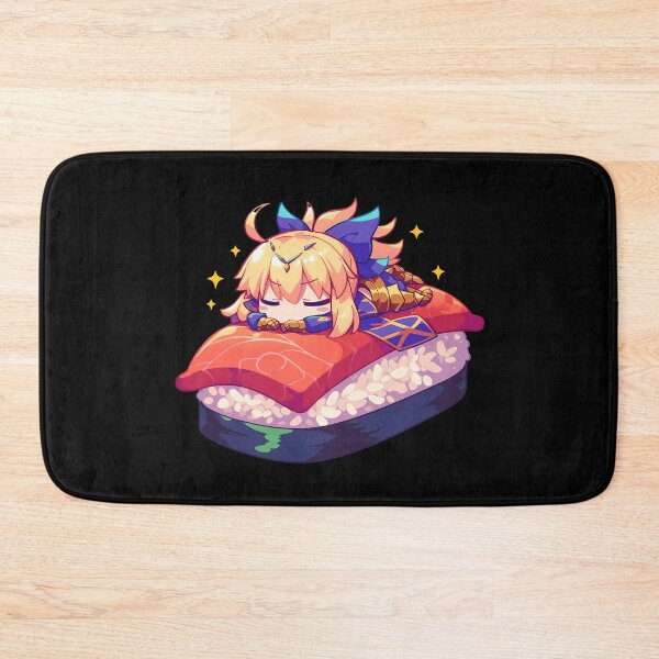 Artikelvorschau, Stay Night Gilgamesh Sushi Nap Golden Chibi Fate Grand Order Game entworfen und verkauft von CarlosBender.