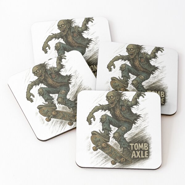 Item preview, Tomb Axle – Zombie Skater Grunge Design designed and sold by JonelCrafts.
