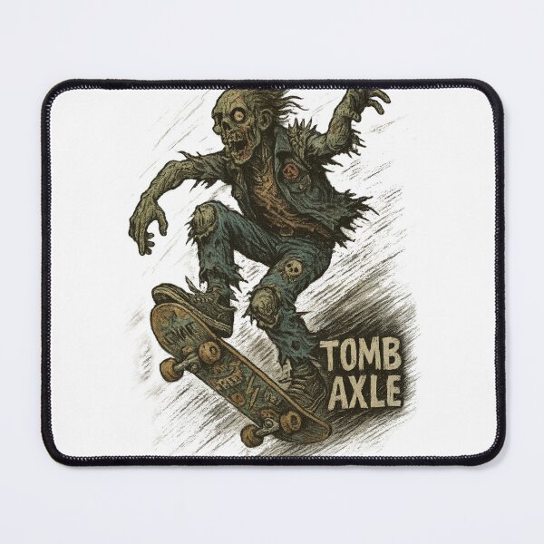 Item preview, Tomb Axle – Zombie Skater Grunge Design designed and sold by JonelCrafts.