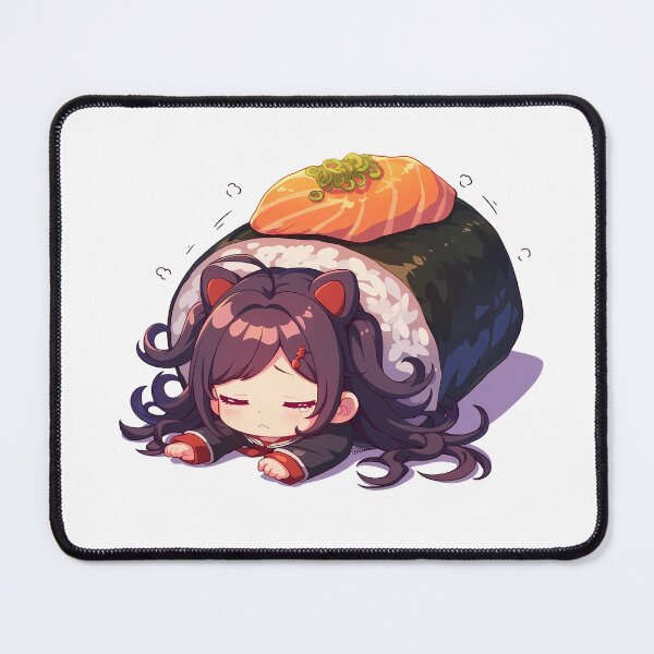Item preview, Toko Fukawa Sushi Nap Kawaii Chibi Danganronpa Anime designed and sold by CarlosBender.