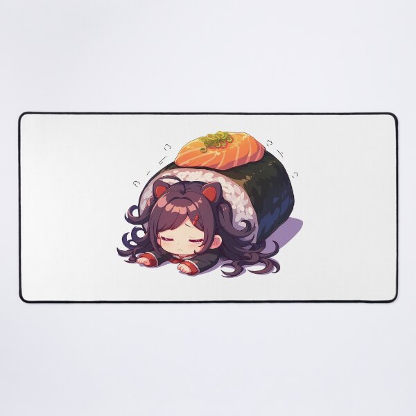 Item preview, Toko Fukawa Sushi Nap Kawaii Chibi Danganronpa Anime designed and sold by CarlosBender.
