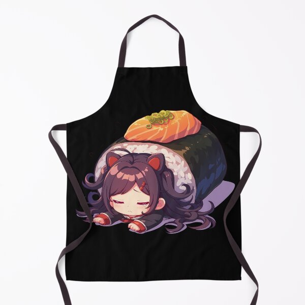 Item preview, Toko Fukawa Sushi Nap Kawaii Chibi Danganronpa Anime designed and sold by CarlosBender.