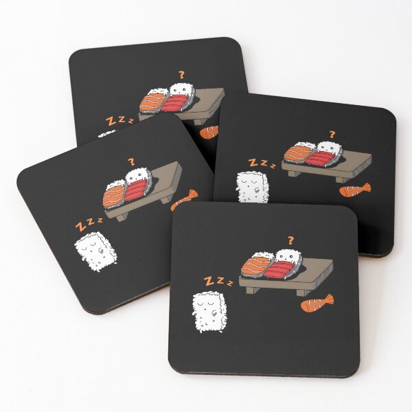 Item preview, Sleepwalking Sushi Funny Kawaii Sushi Cartoon designed and sold by dzcwmopvjiw50.