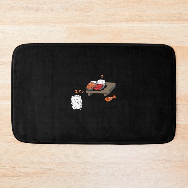 Item preview, Sleepwalking Sushi Funny Kawaii Sushi Cartoon designed and sold by dzcwmopvjiw50.
