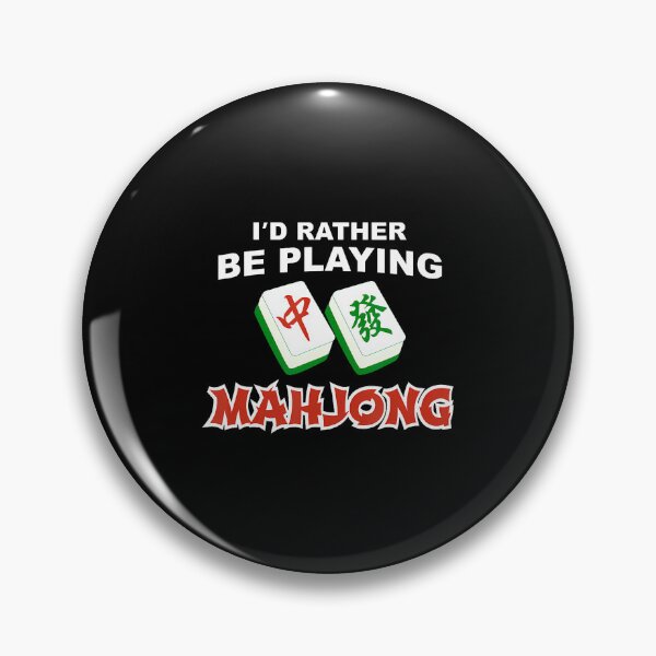 Artikelvorschau, Ich würde lieber Mahjong spielen (japanisch-chinesisches Spiel) entworfen und verkauft von KellyJudith.