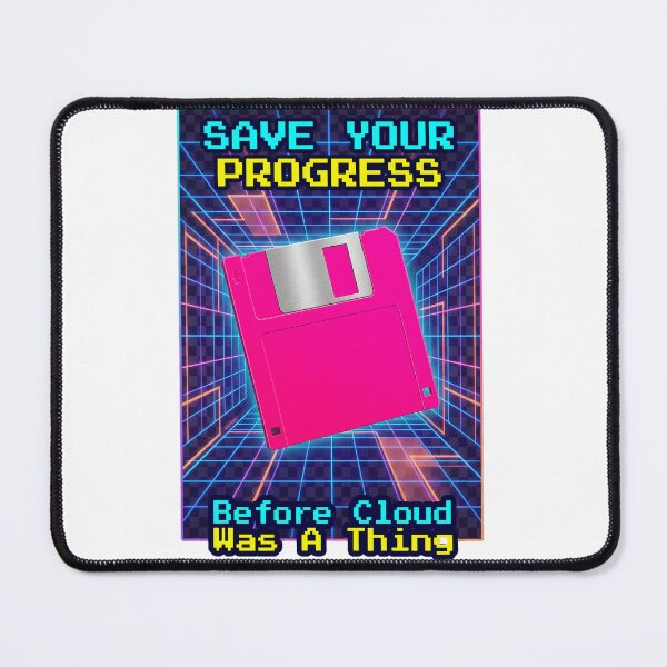 Item preview, Save Your Progress Retro Floppy Disk designed and sold by Quillway.