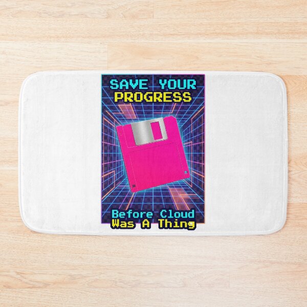 Item preview, Save Your Progress Retro Floppy Disk designed and sold by Quillway.