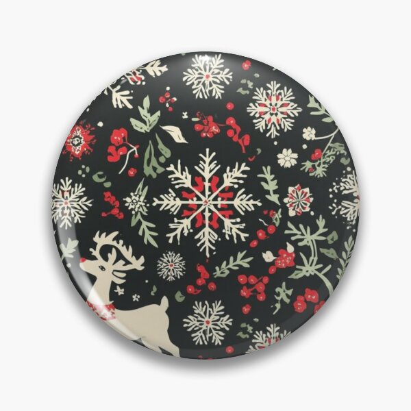 Item preview, Christmas Nordic pattern black white red  designed and sold by Chippychips1.