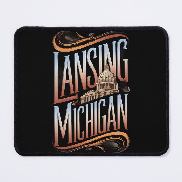 Item preview, Lansing, Michigan, Lansing Michigan designed and sold by MoMidoStore.