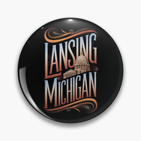 Item preview, Lansing, Michigan, Lansing Michigan designed and sold by MoMidoStore.