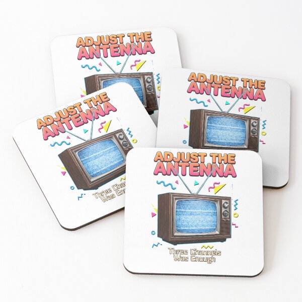 Item preview, Adjust The Antenna Retro TV designed and sold by Quillway.