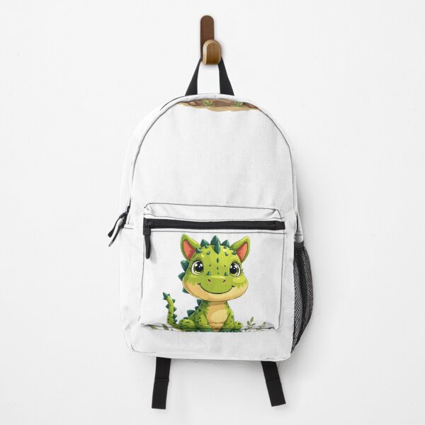 Item preview, cat dino Chubby Green Dino Cat Cute Fantasy Illustration designed and sold by Uglyandcute.