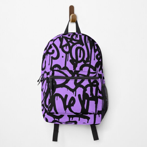 Item preview, Squiggle Graffiti on Violet designed and sold by ViaARTfactory.