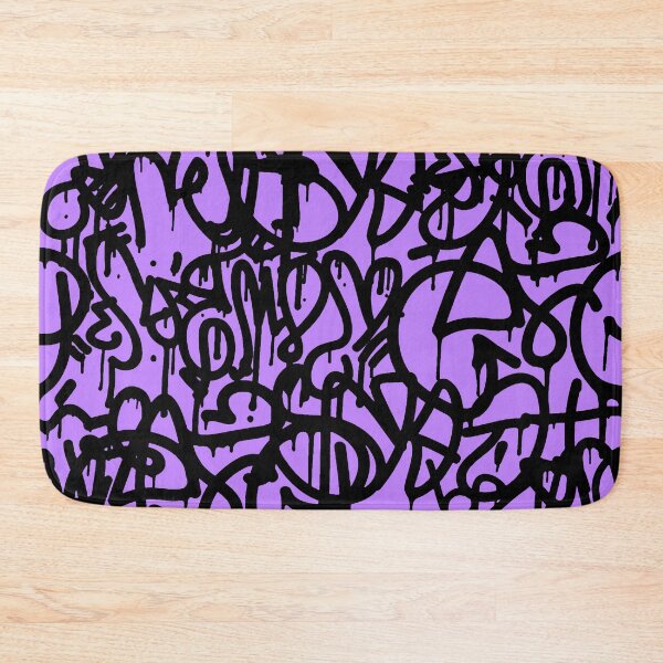 Item preview, Squiggle Graffiti on Violet designed and sold by ViaARTfactory.