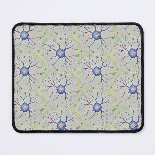 Item preview, Neuron Watercolor | Brain Cell Art (green) designed and sold by NeuroNotes.