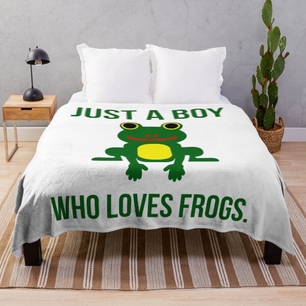 Item preview, Just a boy who loves frogs. designed and sold by Rachel the Artist .