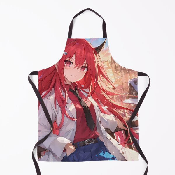 Item preview, Kotori Itsuka Date A Live Anime Girl Waifu Demon City Sunset Red Charm designed and sold by CarlosBender.