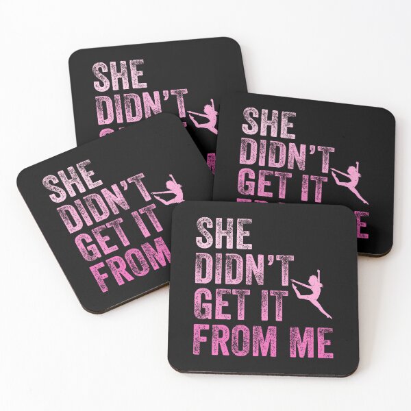 Item preview, Vintage She Didn't Get It From Me Funny Dance Mom designed and sold by PatsyMargie.