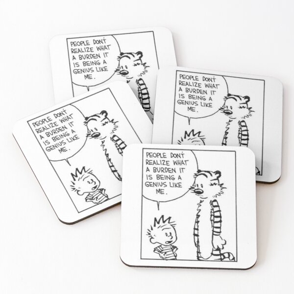 Item preview, Calvin And Hobbes Funny Comic  designed and sold by Denisse Ellis.