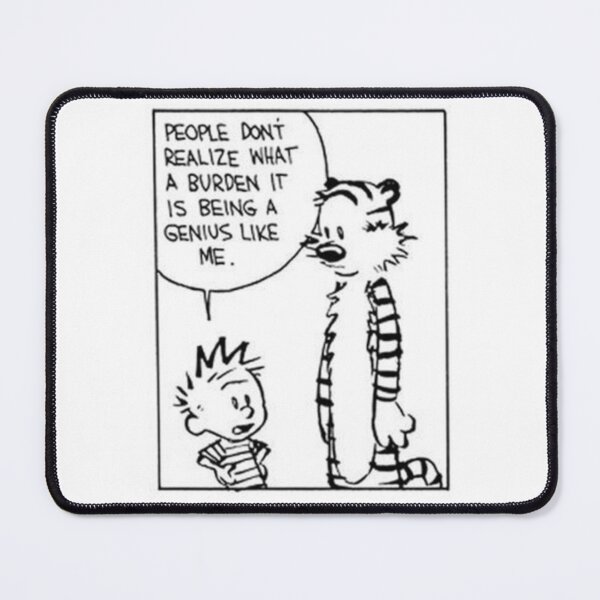 Item preview, Calvin And Hobbes Funny Comic designed and sold by Denisse Ellis.
