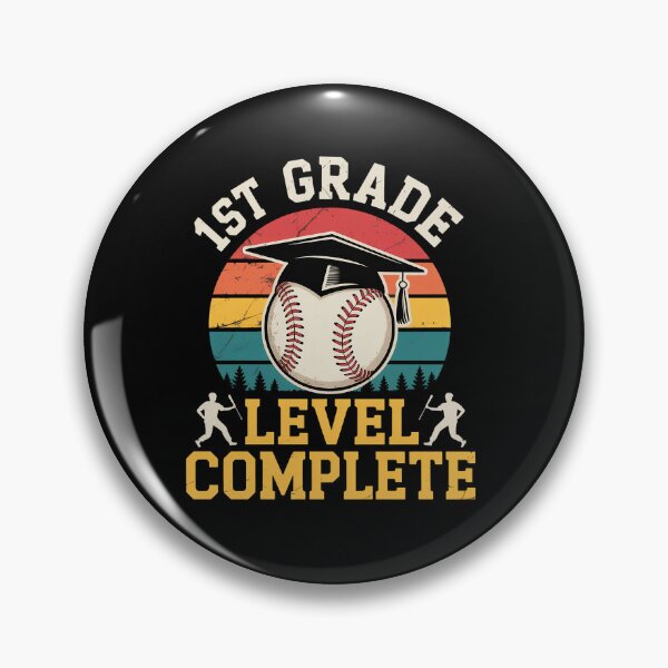 Item preview, 1st Grade Level Complete Baseball Boy Last Day Of School designed and sold by RonnasJackson.