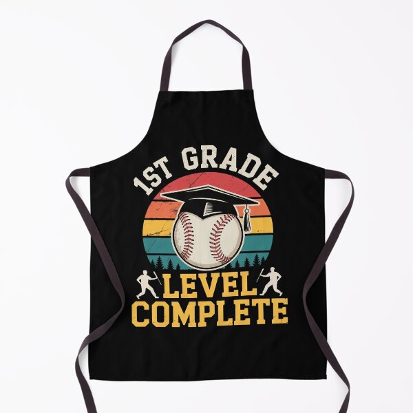 Item preview, 1st Grade Level Complete Baseball Boy Last Day Of School designed and sold by RonnasJackson.