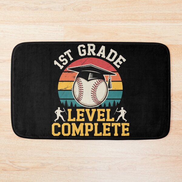 Item preview, 1st Grade Level Complete Baseball Boy Last Day Of School designed and sold by RonnasJackson.