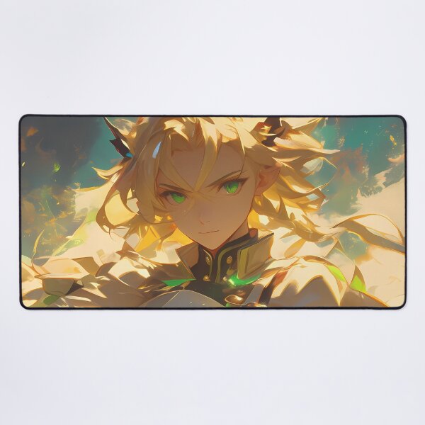 Item preview, Radiant Mikaela Hyakuya Angelic Anime Warrior Light From Seraph Of The End designed and sold by CarlosBender.