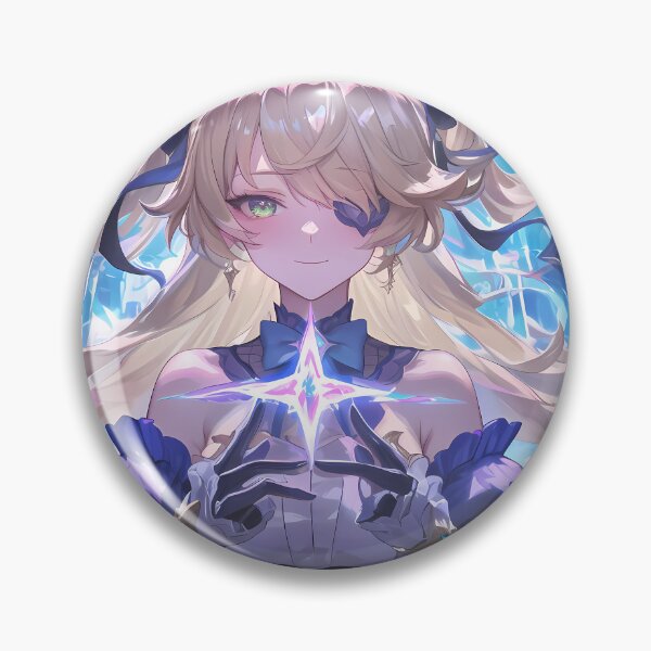 Item preview, Fischl Genshin Impact Anime Girl Waifu Fantasy Mondstadt Mystical Dark Ethereal Aura designed and sold by CarlosBender.