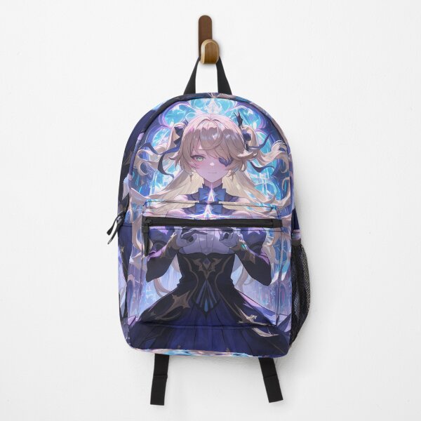 Item preview, Fischl Genshin Impact Anime Girl Waifu Fantasy Mondstadt Mystical Dark Ethereal Aura designed and sold by CarlosBender.