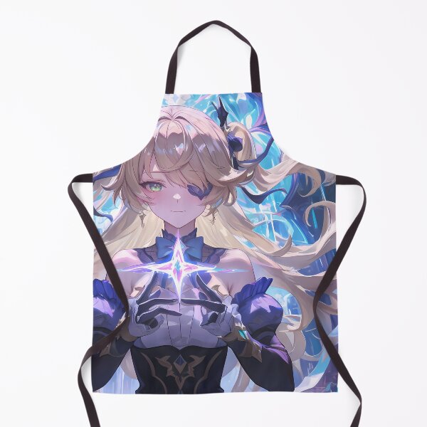 Item preview, Fischl Genshin Impact Anime Girl Waifu Fantasy Mondstadt Mystical Dark Ethereal Aura designed and sold by CarlosBender.