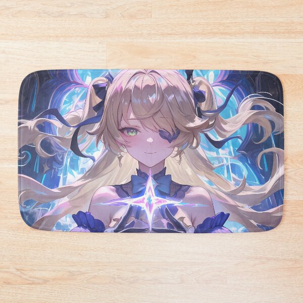 Item preview, Fischl Genshin Impact Anime Girl Waifu Fantasy Mondstadt Mystical Dark Ethereal Aura designed and sold by CarlosBender.