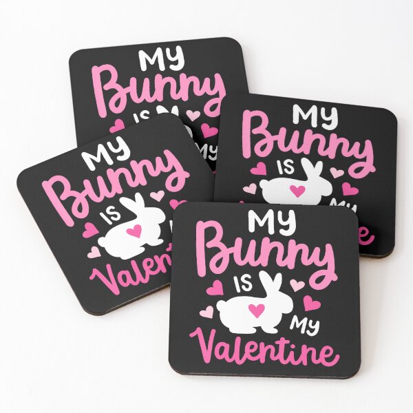 Item preview, My Bunny Is My Valentine Funny Cute Rabbit Lovers Vday Women designed and sold by MavisJoseph.