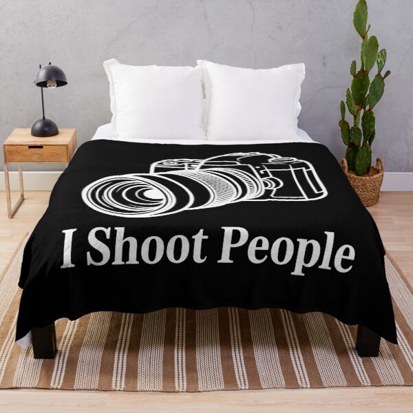 Item preview, Camera Lover Funny Photographer Quotes I Shoot People designed and sold by AlanaKaren.