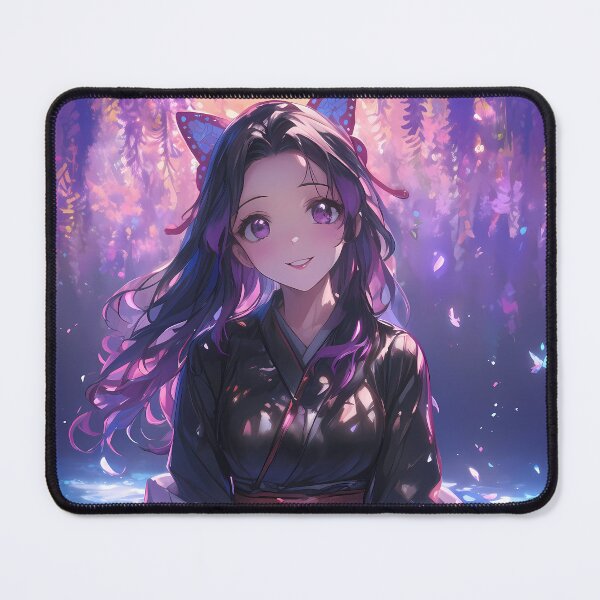 Item preview, Kanao Tsuyuri Demon Slayer Anime Girl Wisteria Moonlit Sakura Fantasy Aura designed and sold by CarlosBender.