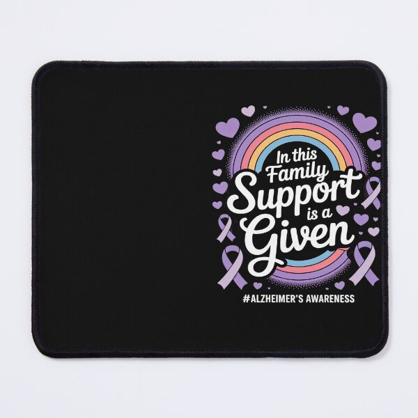 Item preview, Alzheimer's Awareness Purple Ribbon Support Is A Given designed and sold by Eskomeranola.