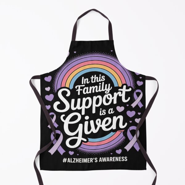 Item preview, Alzheimer's Awareness Purple Ribbon Support Is A Given designed and sold by Eskomeranola.