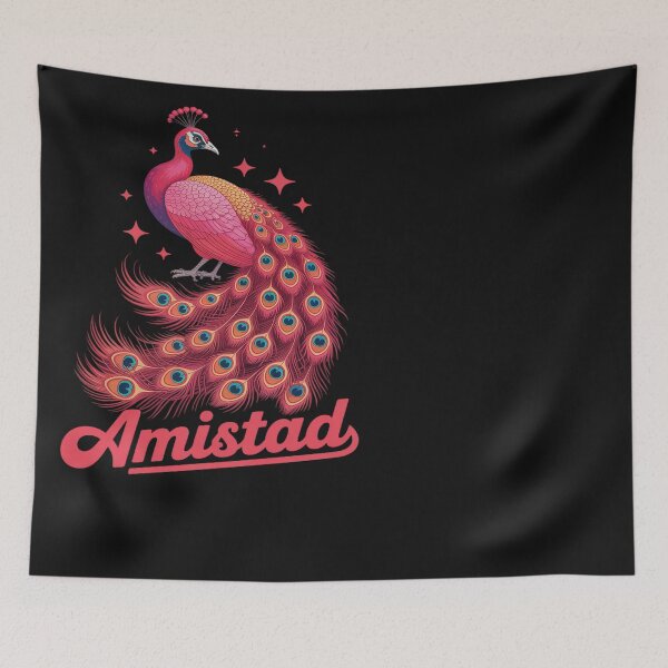Item preview, Amistad House of Friendship Red Peacock Team designed and sold by Eskomeranola.