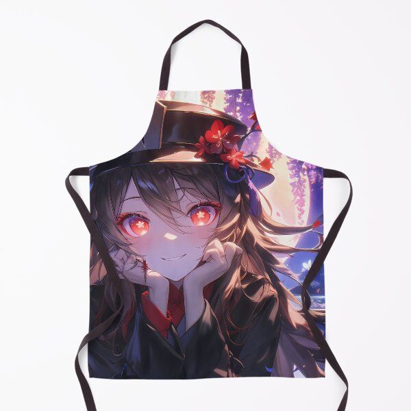 Item preview, Moonlit Hu Tao Genshin Impact Game Waifu Wisteria Fantasy Glow designed and sold by CarlosBender.