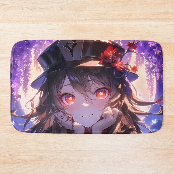 Item preview, Moonlit Hu Tao Genshin Impact Game Waifu Wisteria Fantasy Glow designed and sold by CarlosBender.