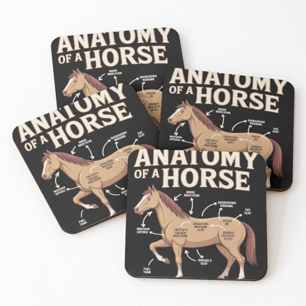 Item preview, Anatomy of A Horse Funny Equestrian Neigh Horse Lovers designed and sold by Eskomeranola.