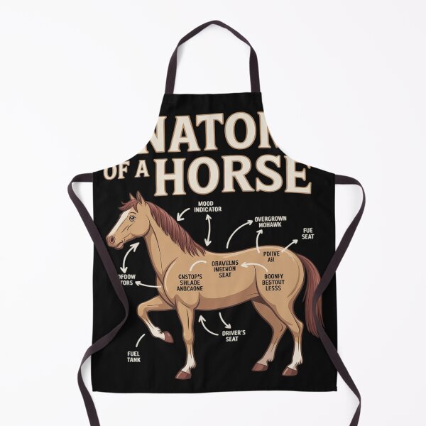 Item preview, Anatomy of A Horse Funny Equestrian Neigh Horse Lovers designed and sold by Eskomeranola.